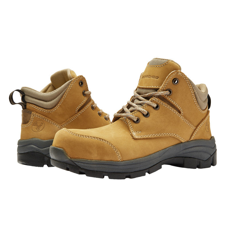 BOTA DE SEGURIDAD DE PIEL BERRENDO 370 DAMA