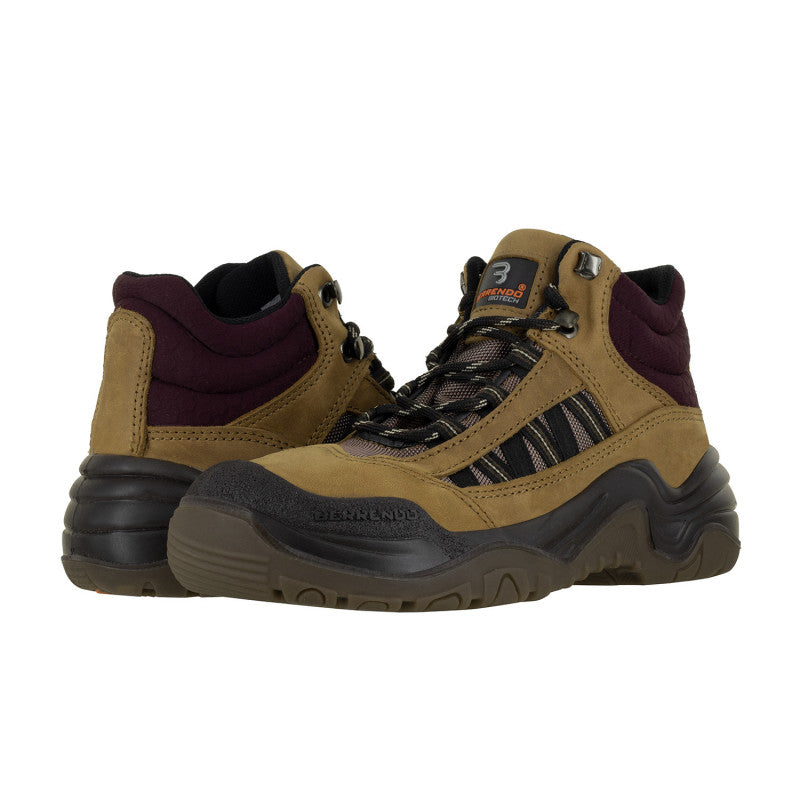 BOTA INDUSTRIAL DE PIEL BERRENDO BIOTECH 3020 PARA MUJER