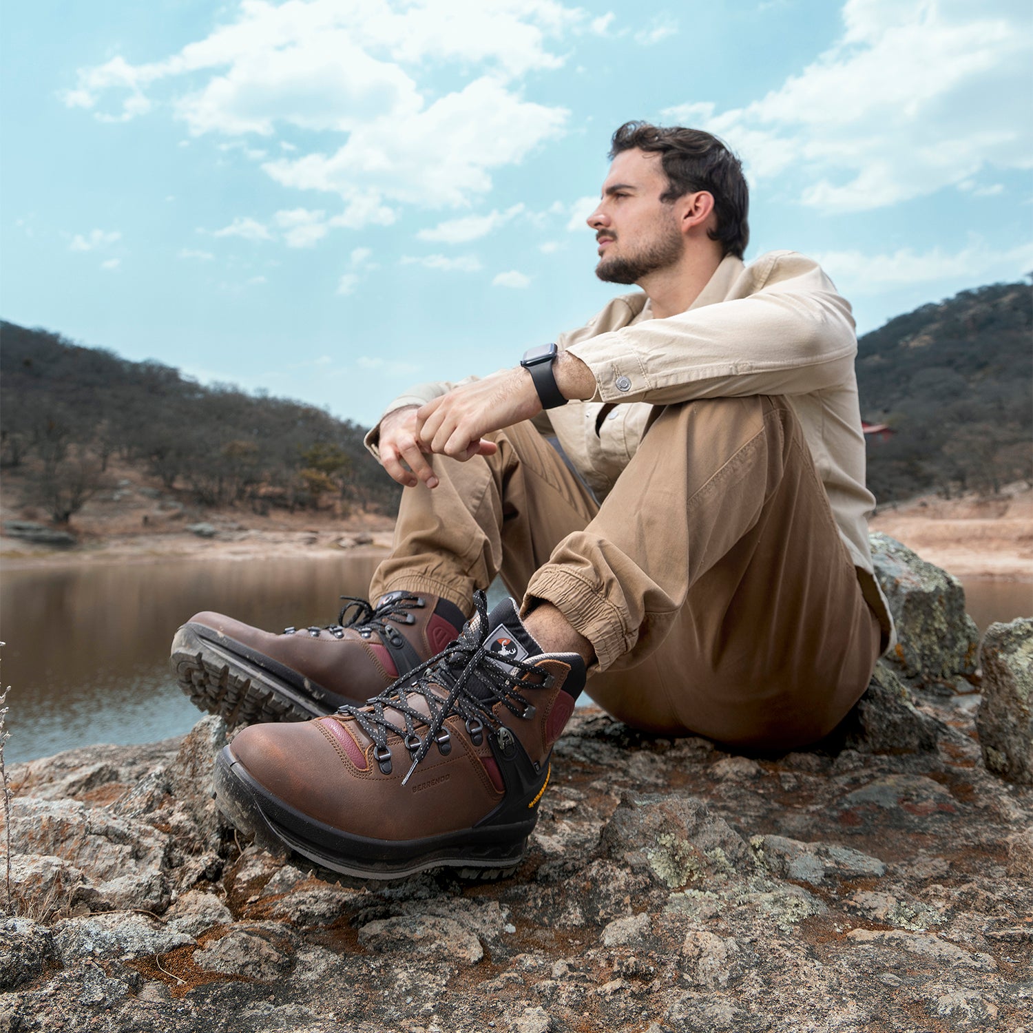 BOTA DE MONTAÑA BERRENDO TRAIL 1501 PARA HOMBRE