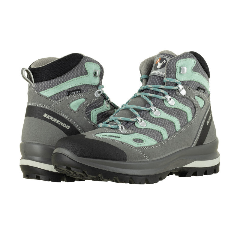 BOTA DE MONTAÑA DE PIEL BERRENDO 1411 PARA MUJER