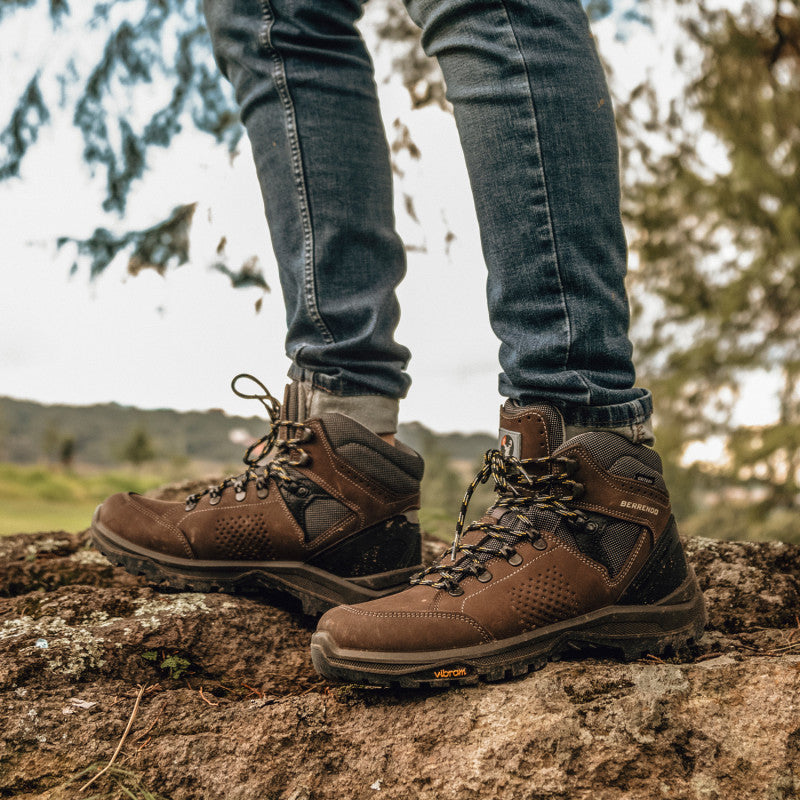 BOTA DE MONTAÑA DE PIEL BERRENDO 1440 PARA HOMBRE