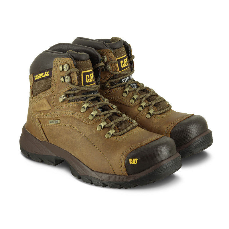 BOTA DIELÉCTRICA TÉRMICA CAT DIAGNOSTIC HI ST COLOR CAFÉ PARA HOMBRE