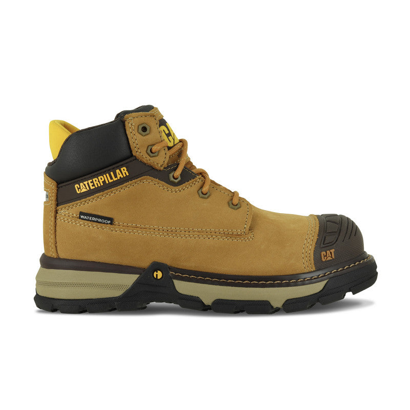 BOTA DIELÉCTRICA WATERPROOF CAT EXCAVATOR SL COLOR MIEL PARA DAMA