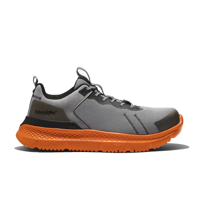 TENIS DE SEGURIDAD DIELÉCTRICOS TIMBERLAND PRO PARA HOMBRE GRIS A5SP3