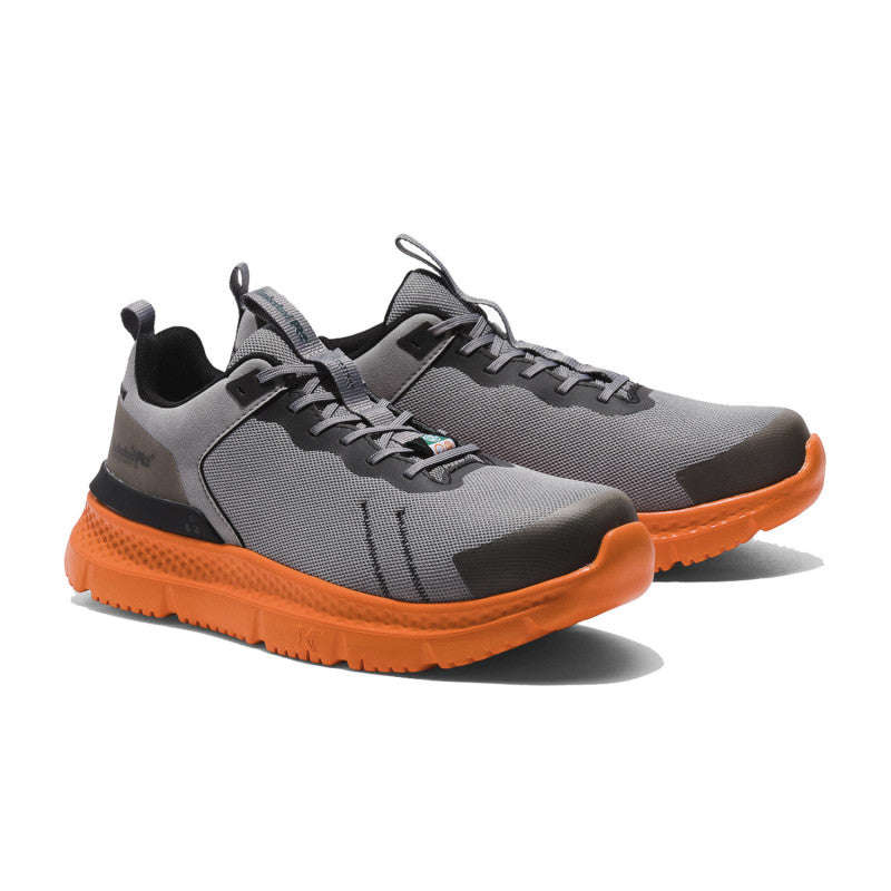 TENIS DE SEGURIDAD DIELÉCTRICOS TIMBERLAND PRO PARA HOMBRE GRIS A5SP3