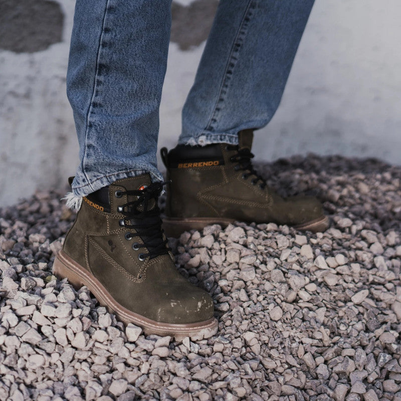BOTAS DIELÉCTRICAS DE PIEL BERRENDO 141 UNISEX