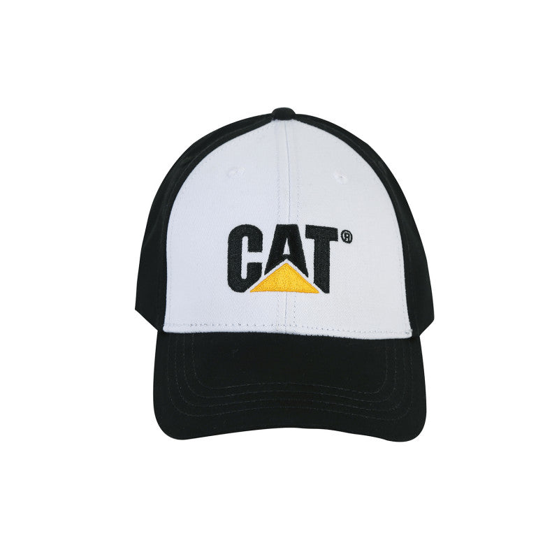 GORRA CAT NEGRO CON BLANCO MODELO 1120274