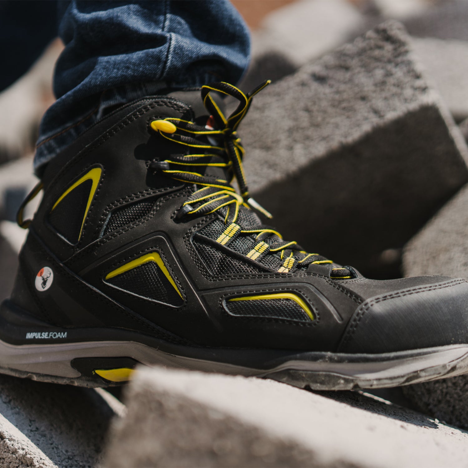 BOTAS DEPORTIVAS INDUSTRIALES BERRENDO 7711 HOMBRE