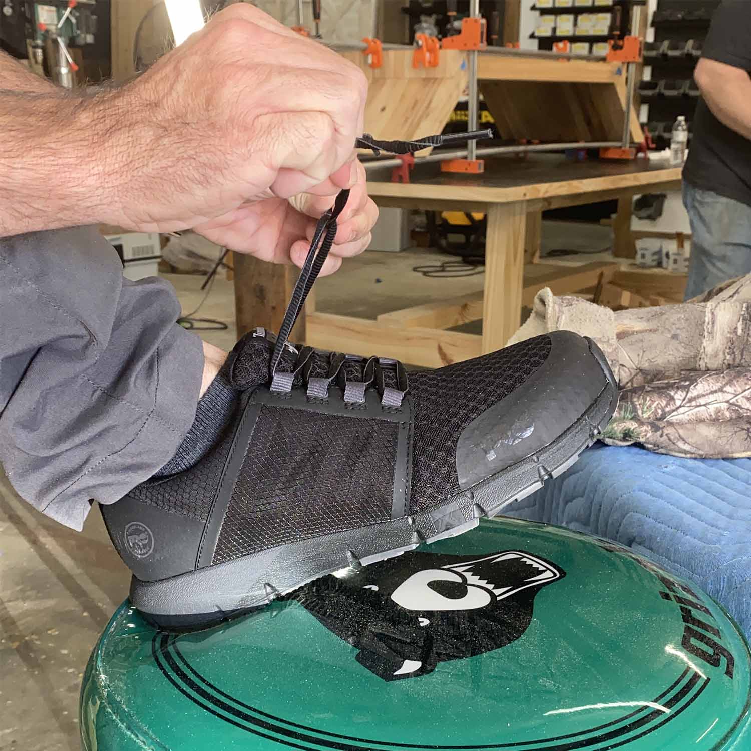 TENIS DE SEGURIDAD TIMBERLAND PRO A2AMQ NEGRO PARA HOMBRE