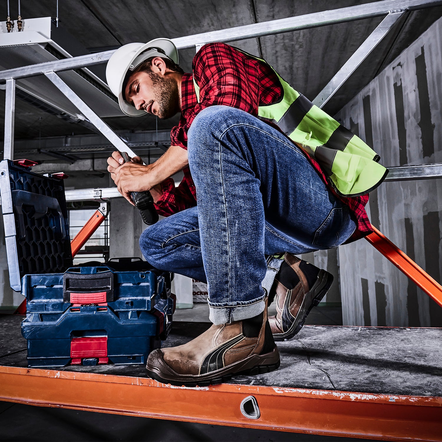 BOTA INDUSTRIAL DIELÉCTRICA PUMA SAFETY P264 PARA HOMBRE