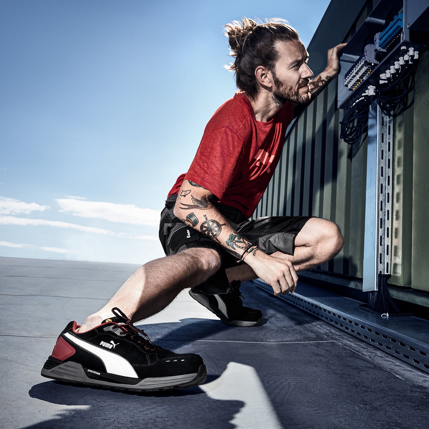 TENIS DE SEGURIDAD DIELÉCTRICO PUMA SAFETY P474 PARA HOMBRE