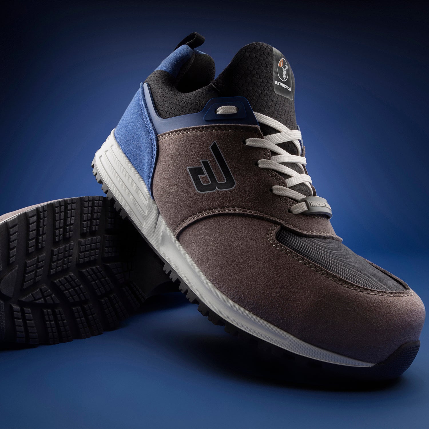 TENIS DE SEGURIDAD ANTIPENETRACIÓN BERRENDO W298 PARA HOMBRE