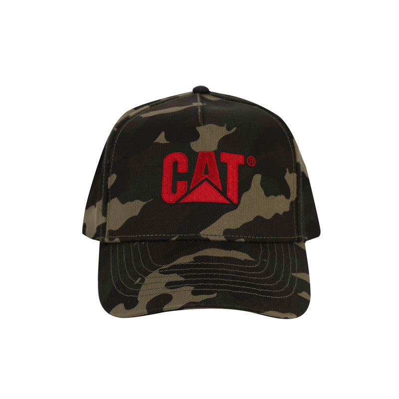 GORRA CAT CAMUFLAJE LOGO ROJO MODELO 4090072