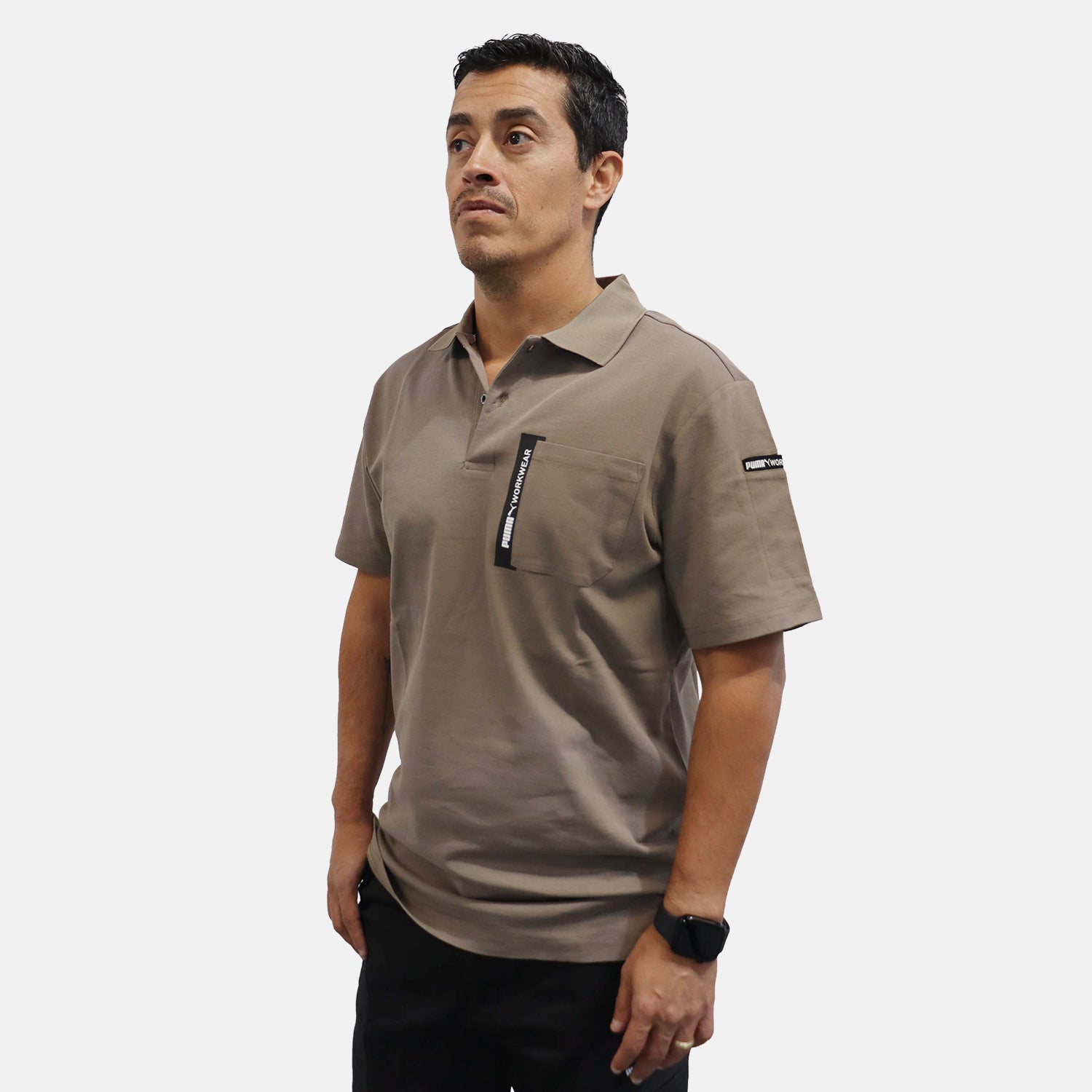PLAYERA POLO CAFE PUMA WORKWEAR ADVANCED PARA HOMBRE