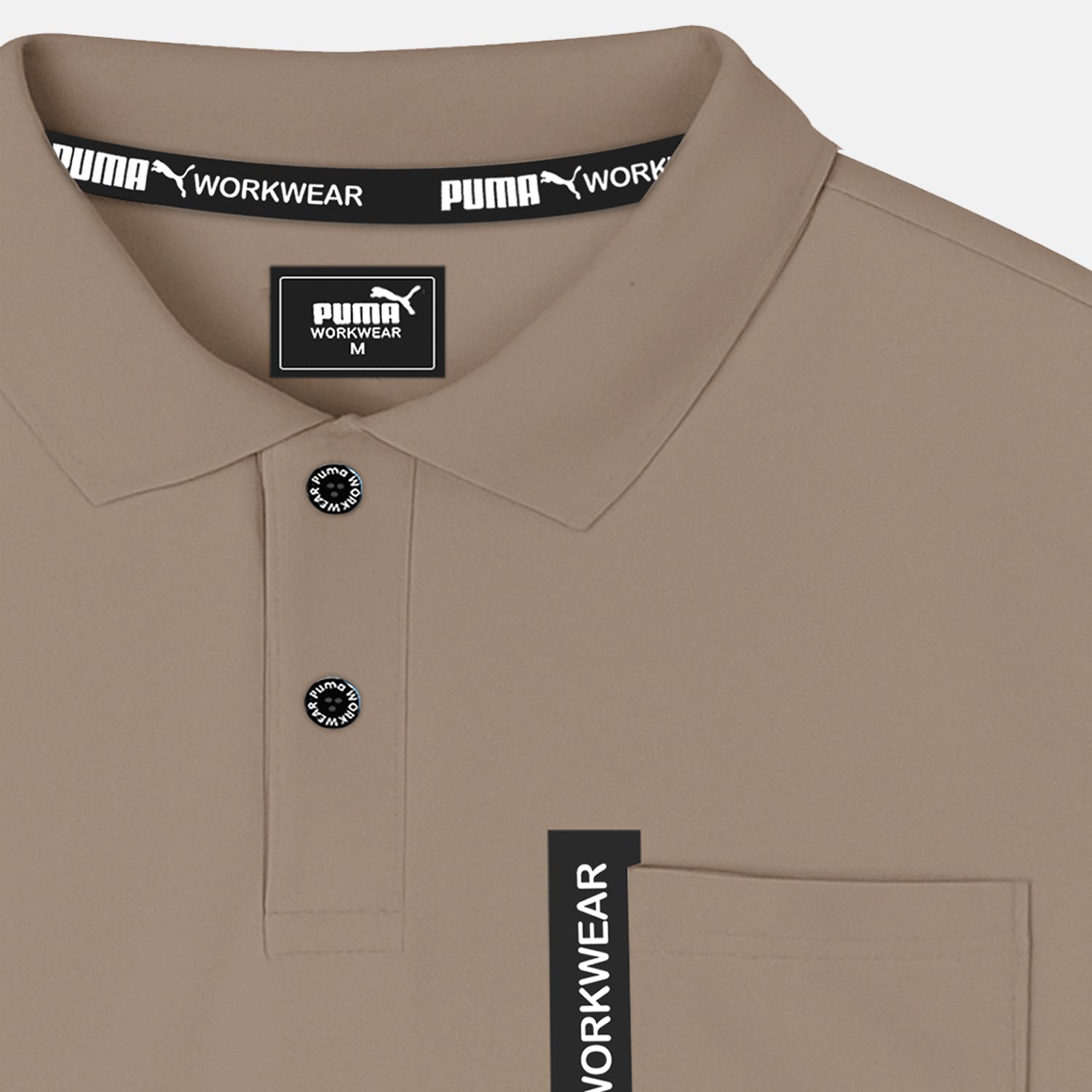 PLAYERA POLO CAFE PUMA WORKWEAR ADVANCED PARA HOMBRE